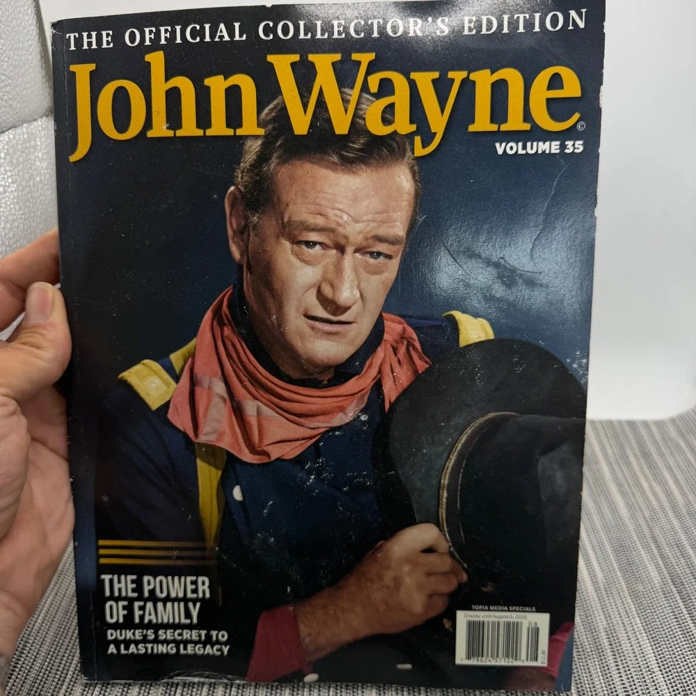 John Wayne Official Collector Edition Vol 35 Power of Family Magazine Topix 2020